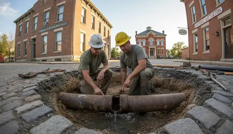 Expert Plumbing Pro - why-older-sewer-lines-in-historic-littleton-require-frequent-repairs