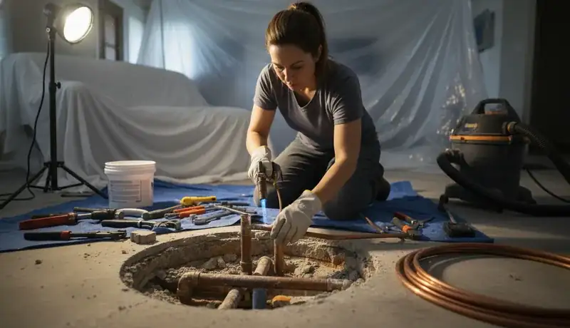 Expert Plumbing Pro - slab-leak-repair